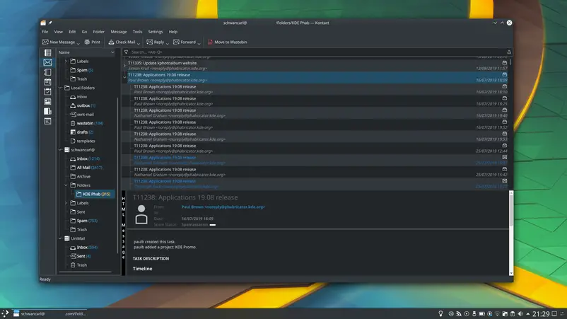 aplikacje okienkowe c++ KDE
